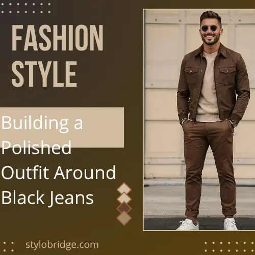 Building a Polished Outfit Around Black Jeans