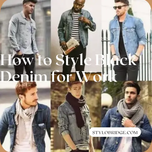 How to Style Black Denim for Work