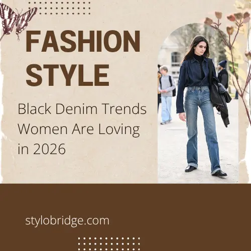 Black Denim Trends Women Are Loving in 2026