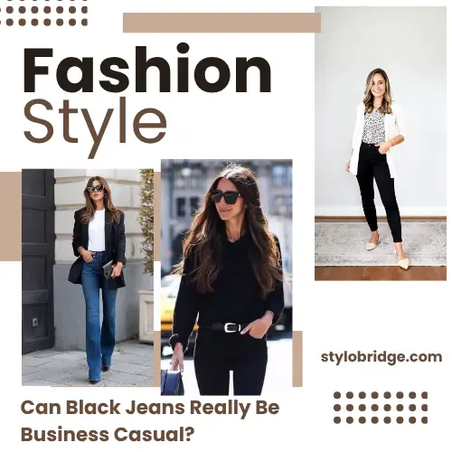 Can Black Jeans Really Be Business Casual?