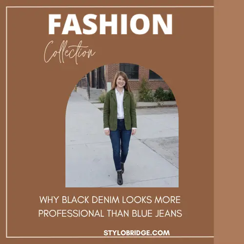 Why Black Denim Looks More Professional Than Blue Jeans