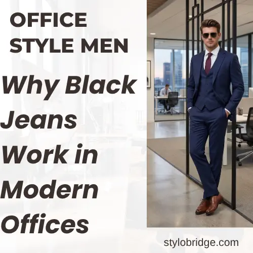 Why Black Jeans Work in Modern Offices