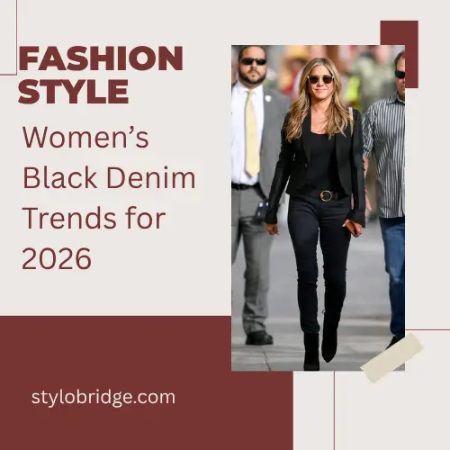 Women’s Black Denim Trends for 2026