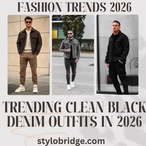 Trending Clean Black Denim Outfits in 2026