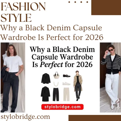 Why a Black Denim Capsule Wardrobe Is Perfect for 2026