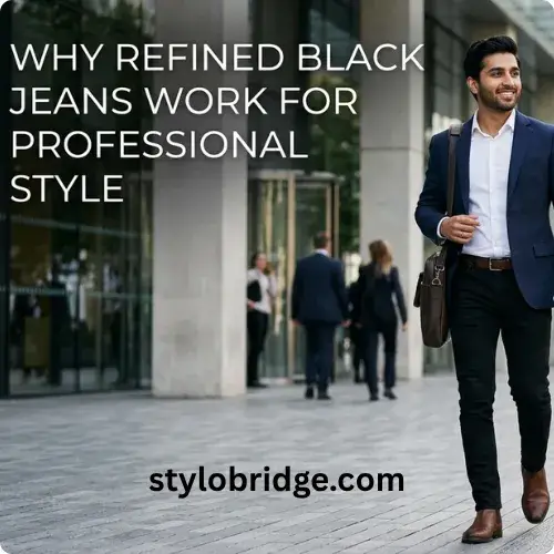 Why Refined Black Jeans Work for Professional Style