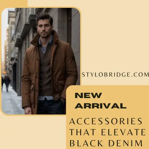 Accessories That Elevate Black Denim
