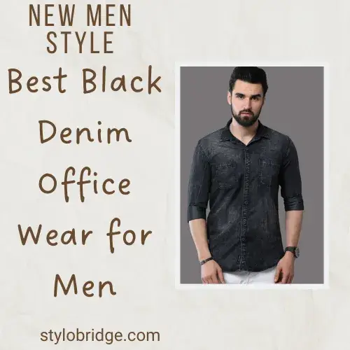 Best Black Denim Office Wear for Men